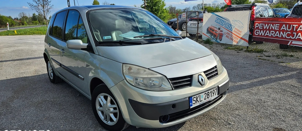 Renault Scenic cena 5999 przebieg: 235600, rok produkcji 2004 z Myślenice małe 106